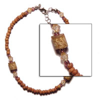 Natural Beads Anklet