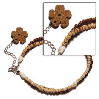 Natural Beads Anklet