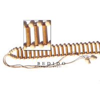 Natural Beads Belt