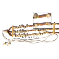 Natural Beads Belt