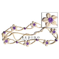 Natural Beads Belt