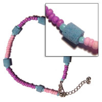 Natural Beads Anklet