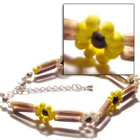 Natural Beads Anklet