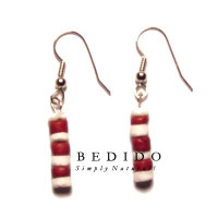 Natural Beads Dangling Earrings