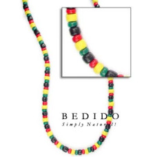Multi-color Natural Beads Necklace