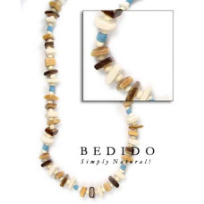 Multi-color Natural Beads Necklace