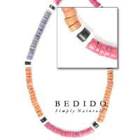 Multi-color Natural Beads Necklace