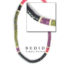 Multi-color Natural Beads Necklace