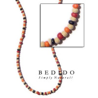 Multi-color Natural Beads Necklace
