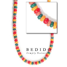 Multi-color Natural Beads Necklace
