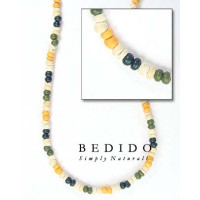 Multi-color Natural Beads Necklace