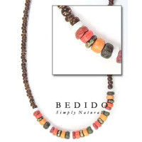 Multi-color Natural Beads Necklace