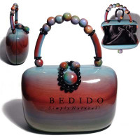 Natural Wooden Acacia Bags