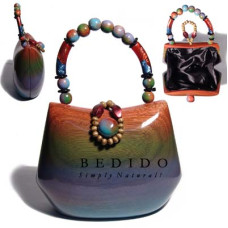 Natural Wooden Acacia Bags