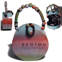 Natural Wooden Acacia Bags