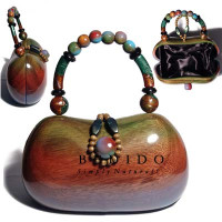 Natural Wooden Acacia Bags