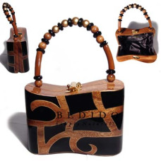 Natural Wooden Acacia Bags