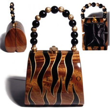 Natural Wooden Acacia Bags