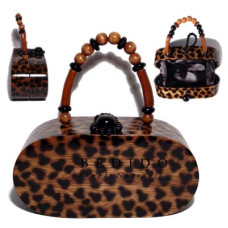 Natural Wooden Acacia Bags