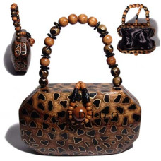 Natural Wooden Acacia Bags