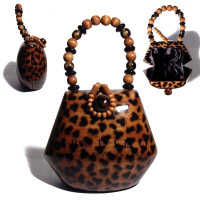 Natural Wooden Acacia Bags