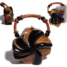 Natural Wooden Acacia Bags