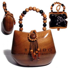 Natural Wooden Acacia Bags