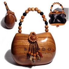 Natural Wooden Acacia Bags