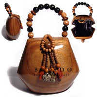 Natural Wooden Acacia Bags