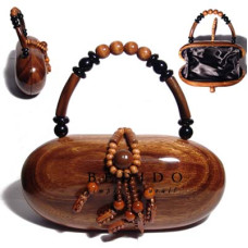 Natural Wooden Acacia Bags