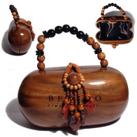 Natural Wooden Acacia Bags