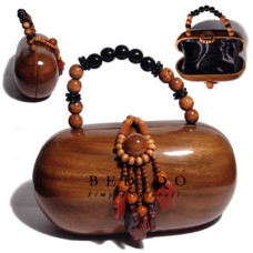 Natural Wooden Acacia Bags