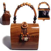 Natural Wooden Acacia Bags