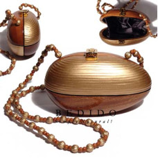 Natural Wooden Acacia Bags