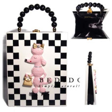 Natural Wooden Acacia Bags