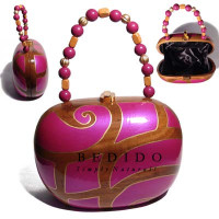 Natural Wooden Acacia Bags