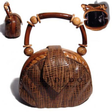 Natural Wooden Acacia Bags