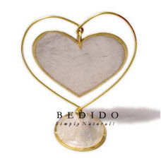 Natural Capiz Shelll Gift And Decor Item