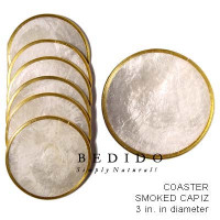Natural Capiz Shelll Gift And Decor Item