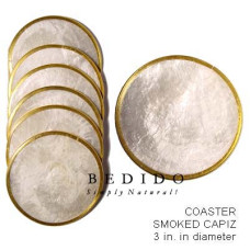 Natural Capiz Shelll Gift And Decor Item