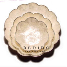 Natural Capiz Shelll Gift And Decor Item