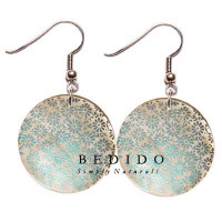 Natural Beads Dangling Earrings