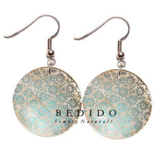 Natural Beads Dangling Earrings