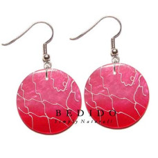Natural Beads Dangling Earrings