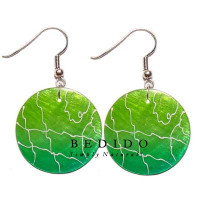 Natural Beads Dangling Earrings