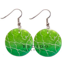 Natural Beads Dangling Earrings