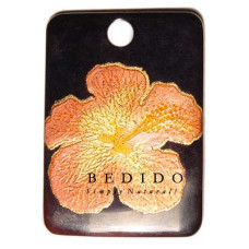 Embossed Hand Painted Shell Natural Pendant