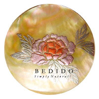 Embossed Hand Painted Shell Natural Pendant