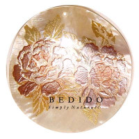 Embossed Hand Painted Shell Natural Pendant