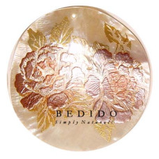 Embossed Hand Painted Shell Natural Pendant